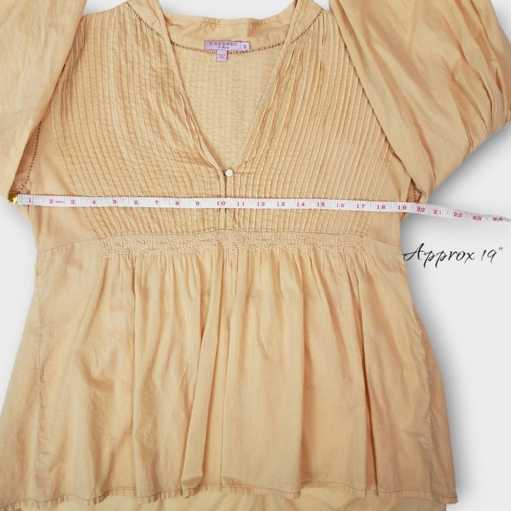 Calypso St. Barth Boho Top - Picture 9 of 12